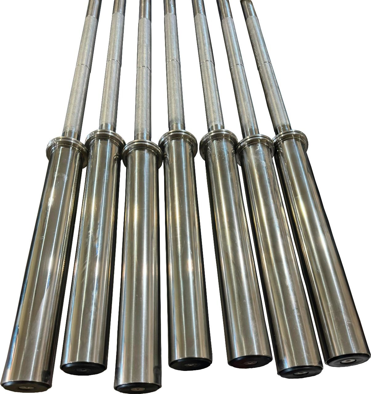 Equipamento BARRA INOX OLIMPICA 2.00 C/ ROLAMENTOS — vista principal