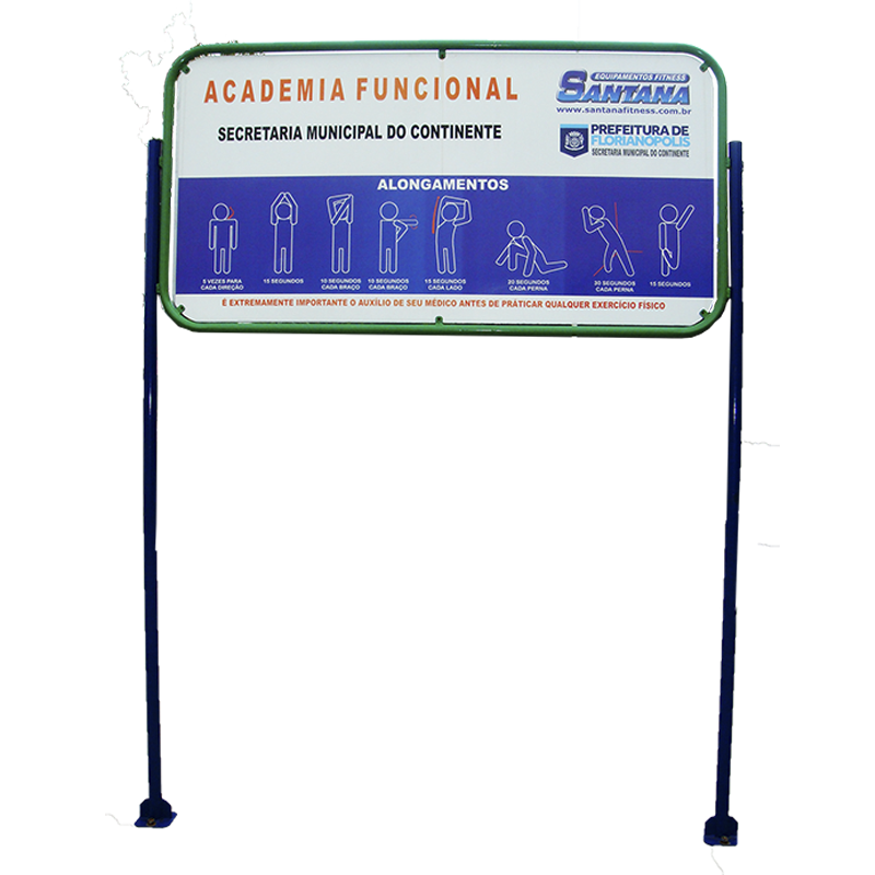 Equipamento PLACA ORIENTATIVA VERSO — vista principal